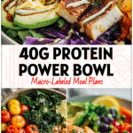 Colorful plate of Easy Clean Eating Meals with fresh vegetables and protein showcasing Less Processed Meals and Whole Food Meal Plans Clean Eating.