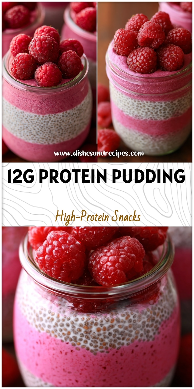 Protein Raspberry Chia Pudding Recipe - Easy Meal Prep Idea 14 Protein Raspberry Chia Pudding Recipe - Easy Meal Prep Idea