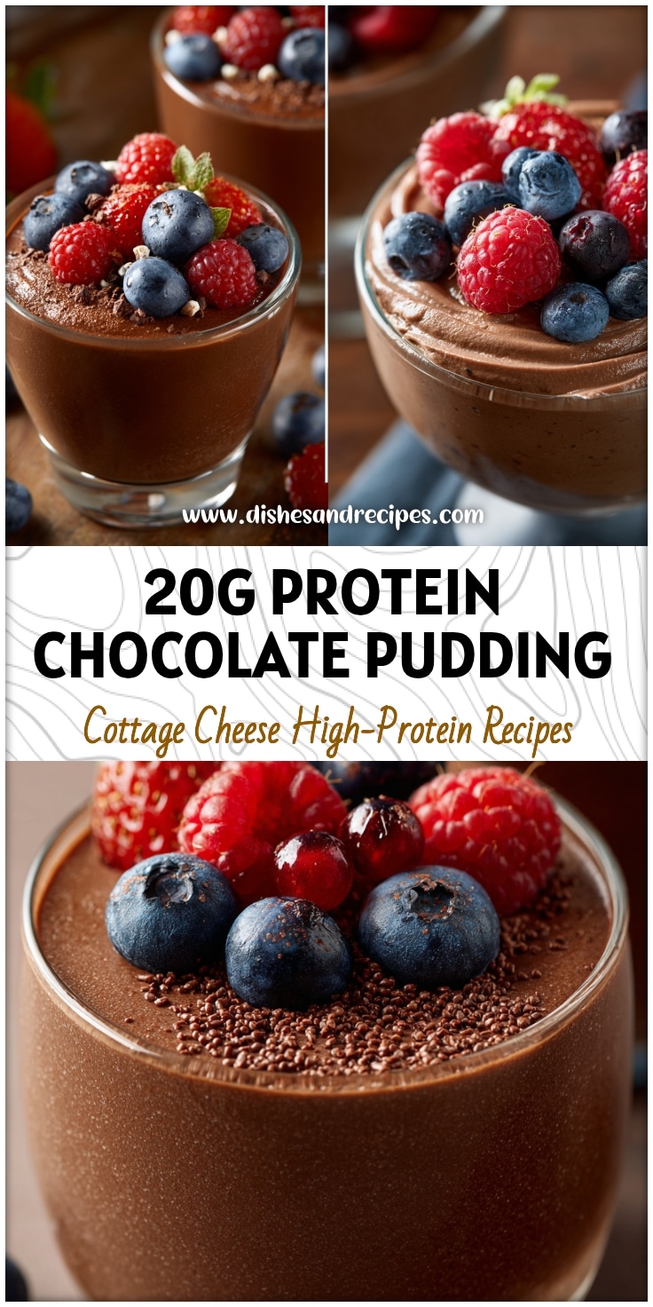 20g Protein Chocolate Pudding
