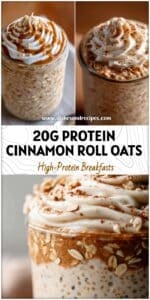 20g Protein Cinnamon Roll Oats