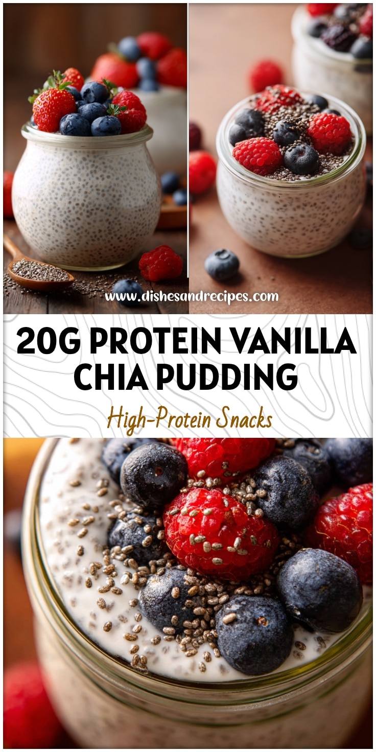20g Protein Vanilla Chia Pudding
