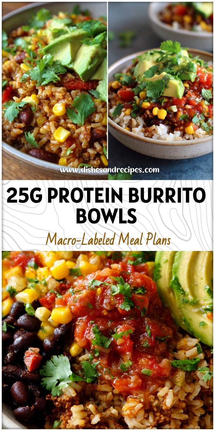 25g Protein Burrito Bowls