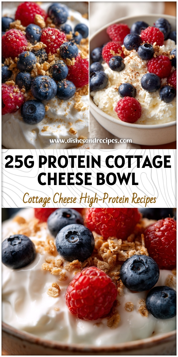 25g Protein Cottage Cheese Bowl