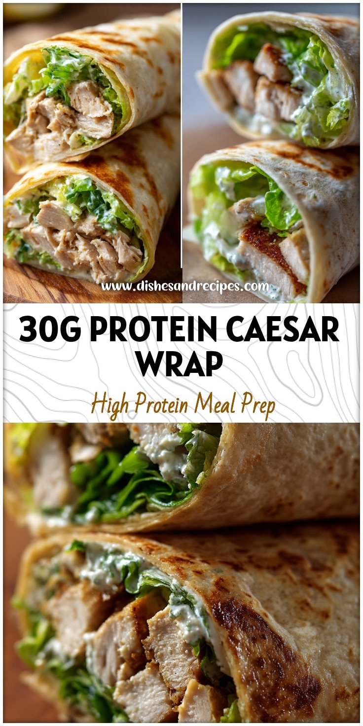 30g Protein Caesar Wrap