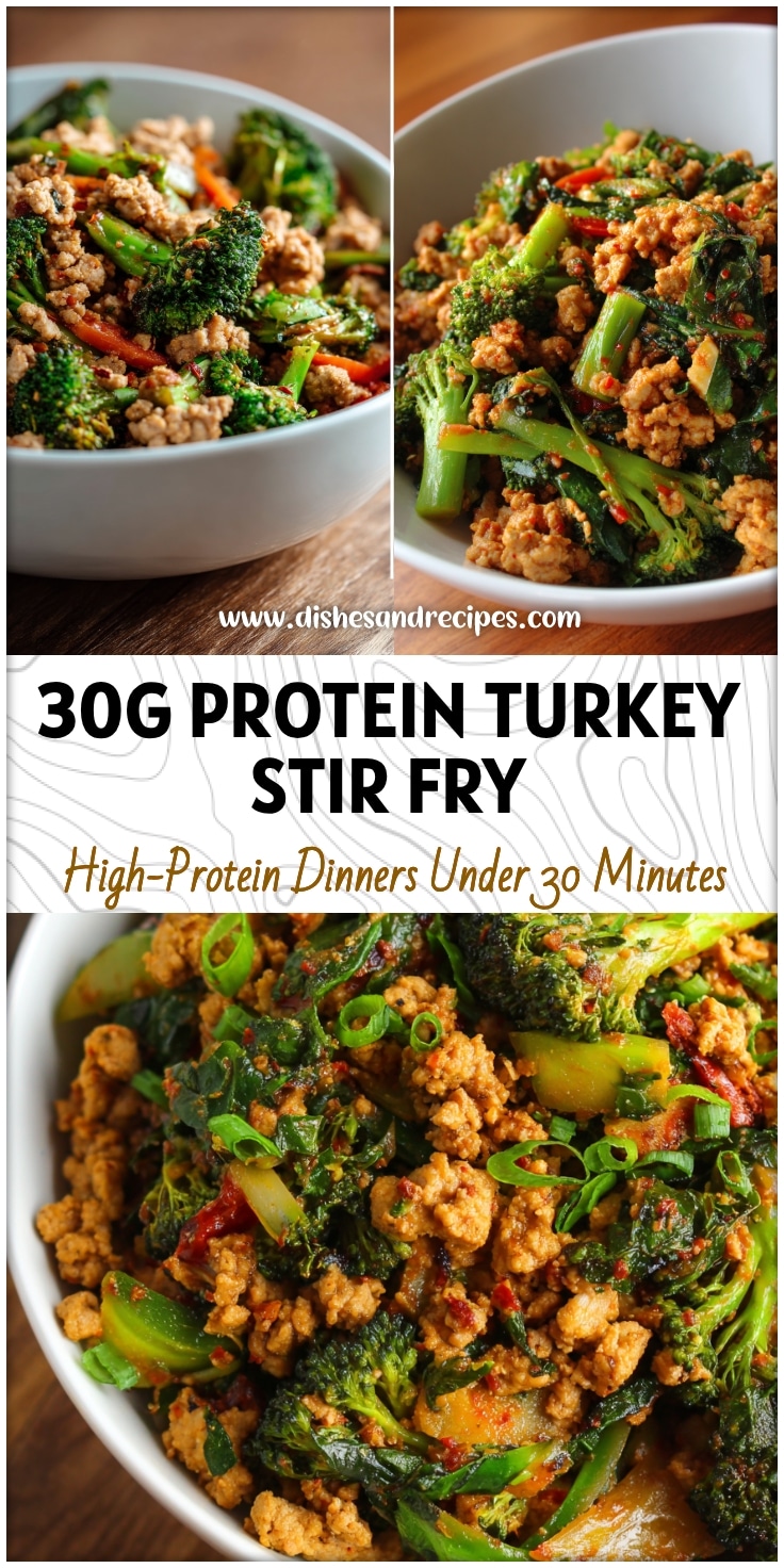 30g Protein Turkey Stir Fry