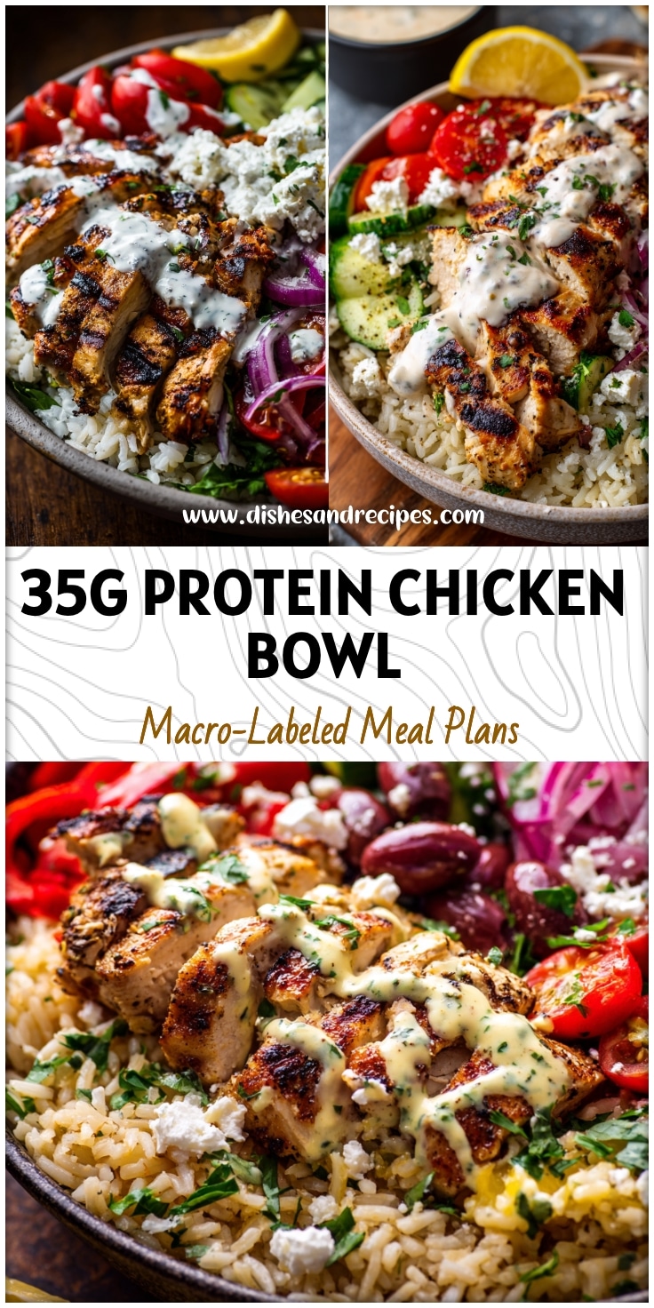 35g Protein Chicken Bowl