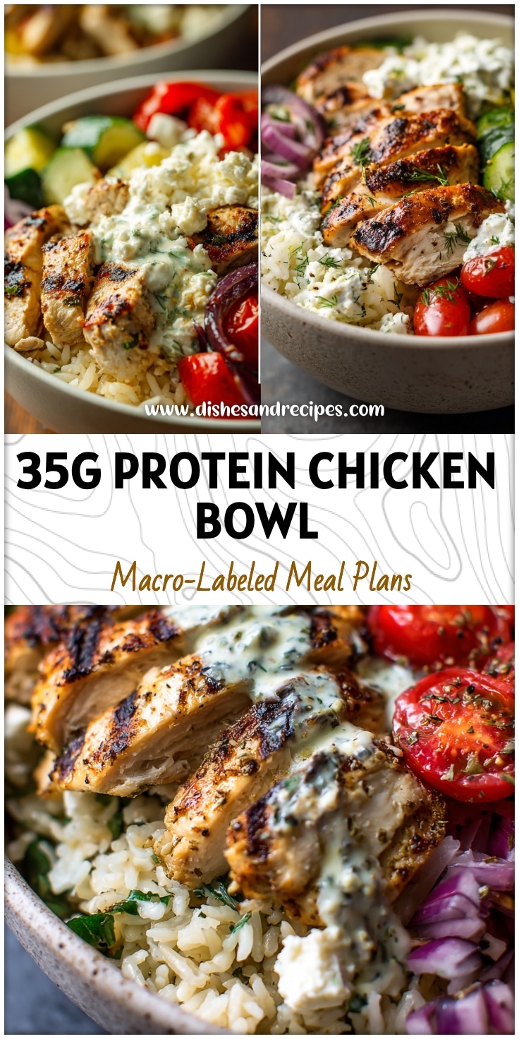 35g Protein Chicken Bowl