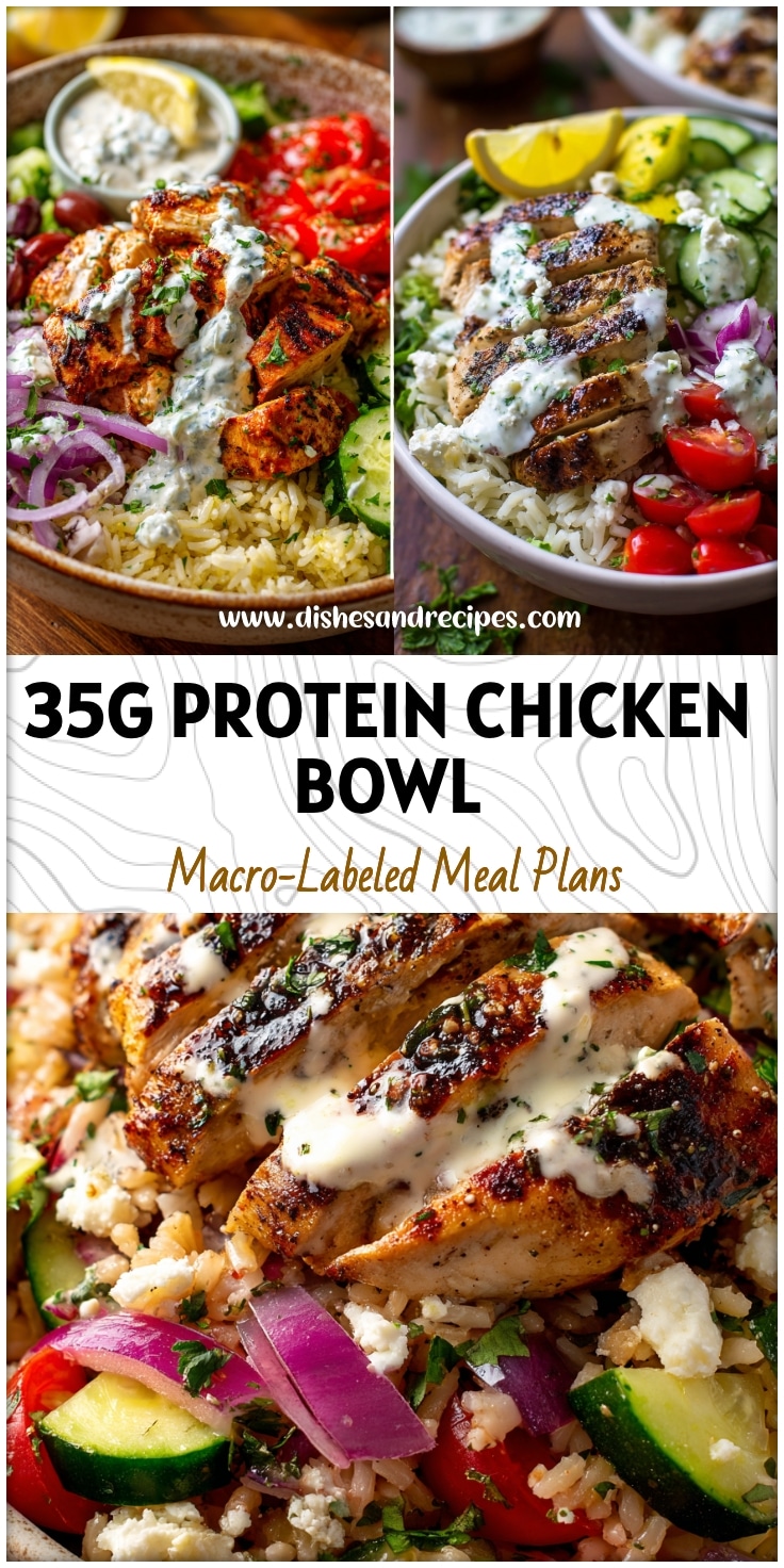 35g Protein Chicken Bowl