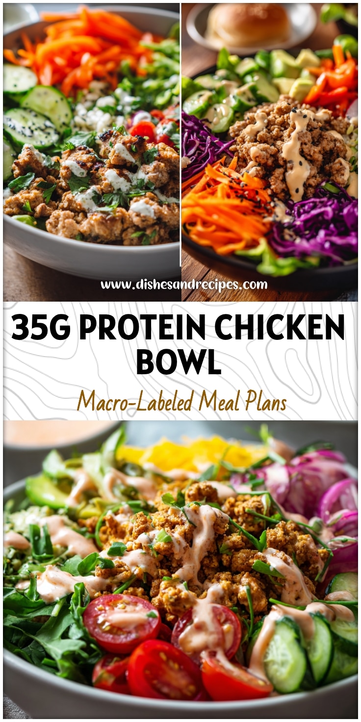 35g Protein Chicken Bowl