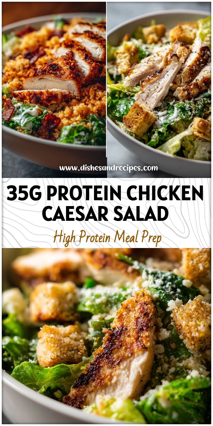 35g Protein Chicken Caesar Salad