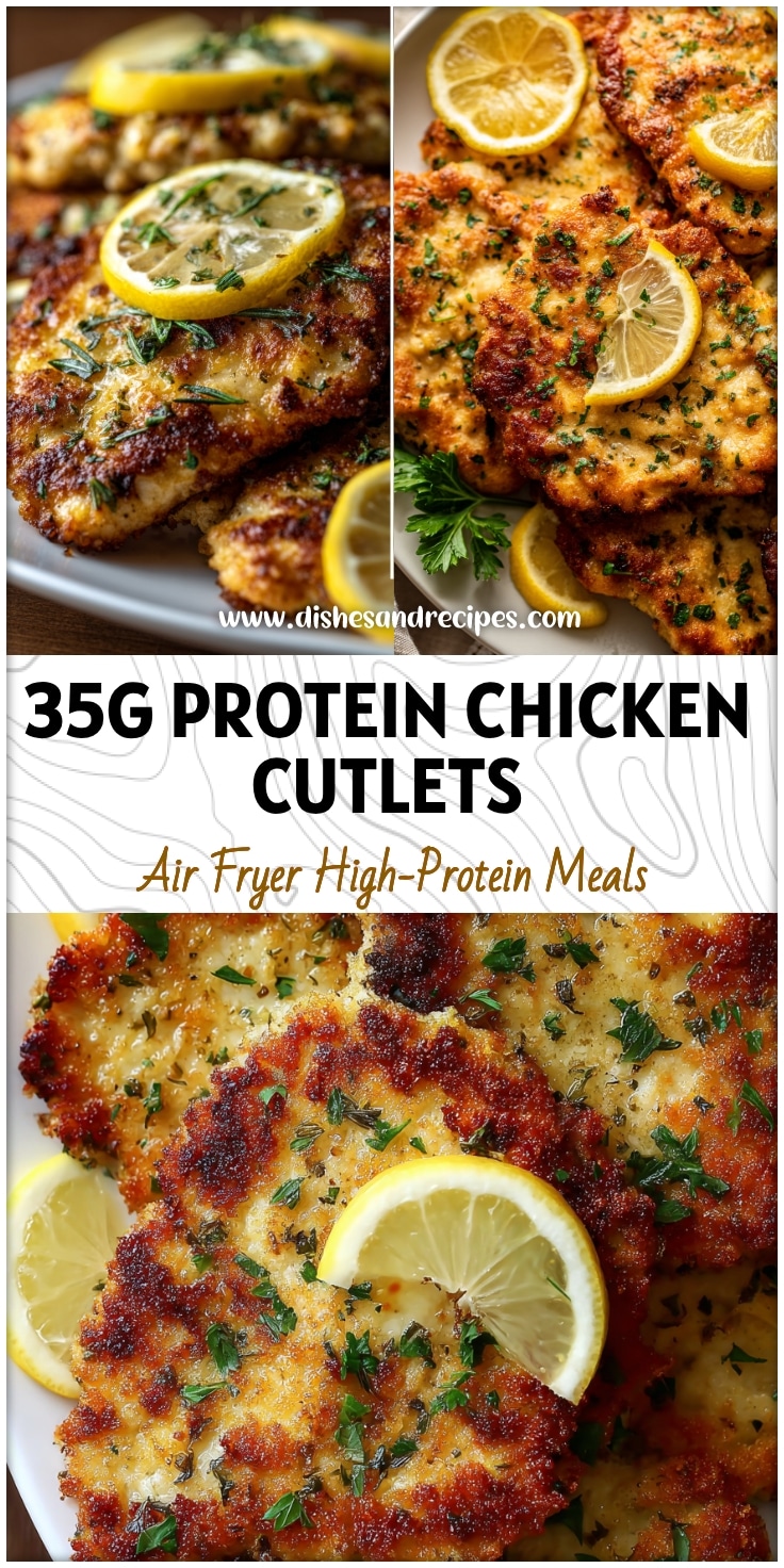 35g Protein Chicken Cutlets