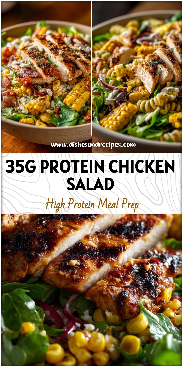 35g Protein Chicken Salad