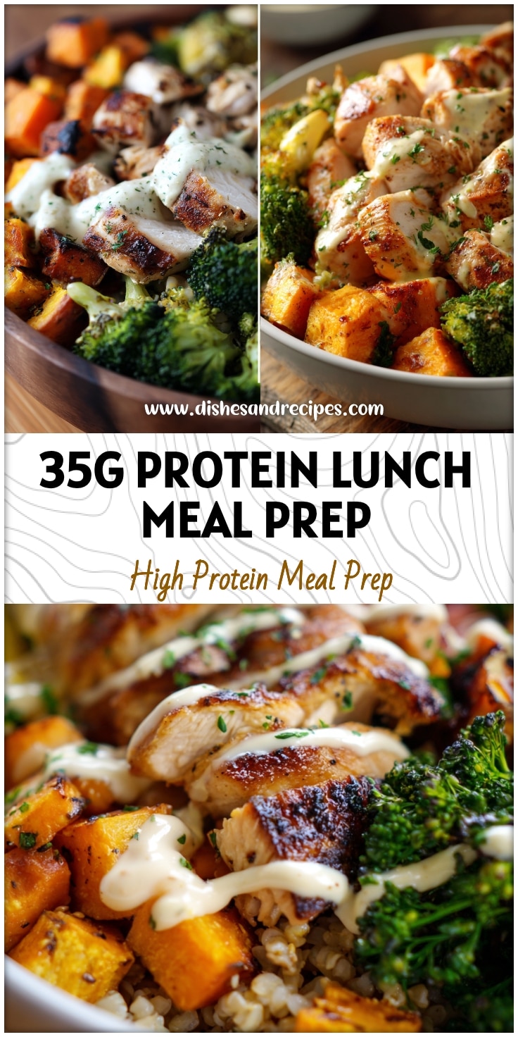 35g Protein Lunch Meal Prep