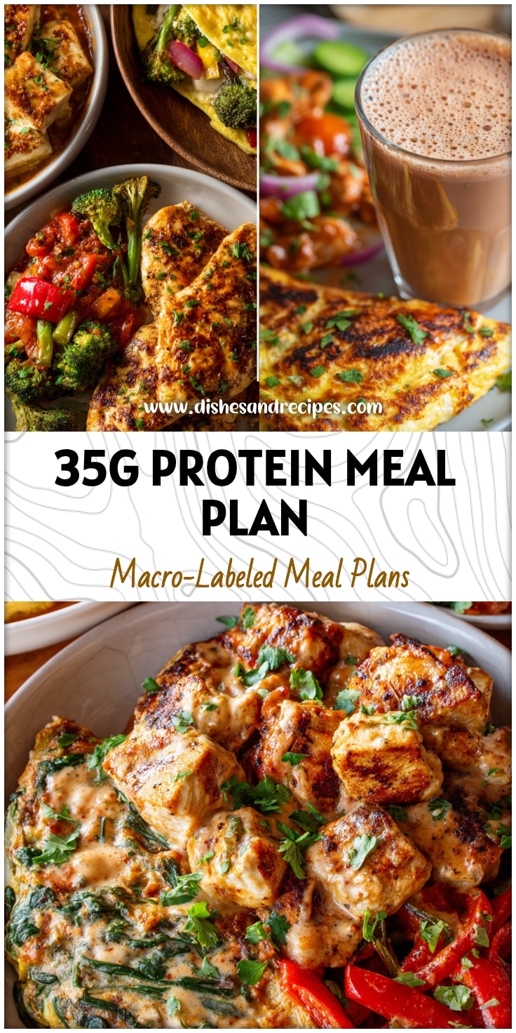 35g Protein Meal Plan