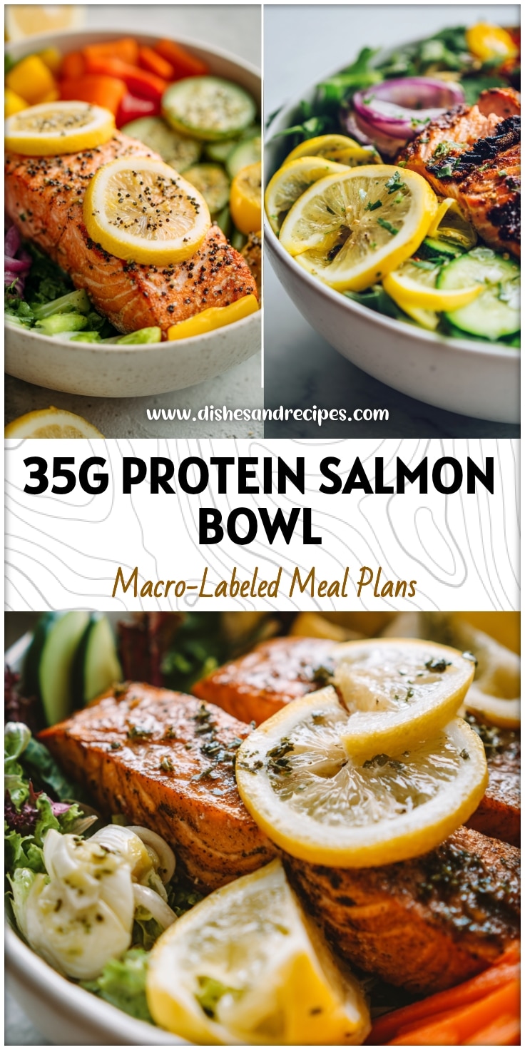35g Protein Salmon Bowl