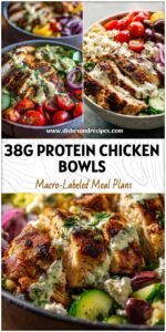 38g Protein Chicken Bowls