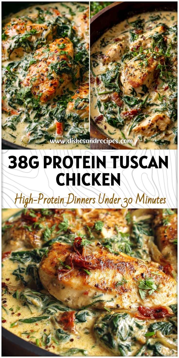 38g Protein Tuscan Chicken
