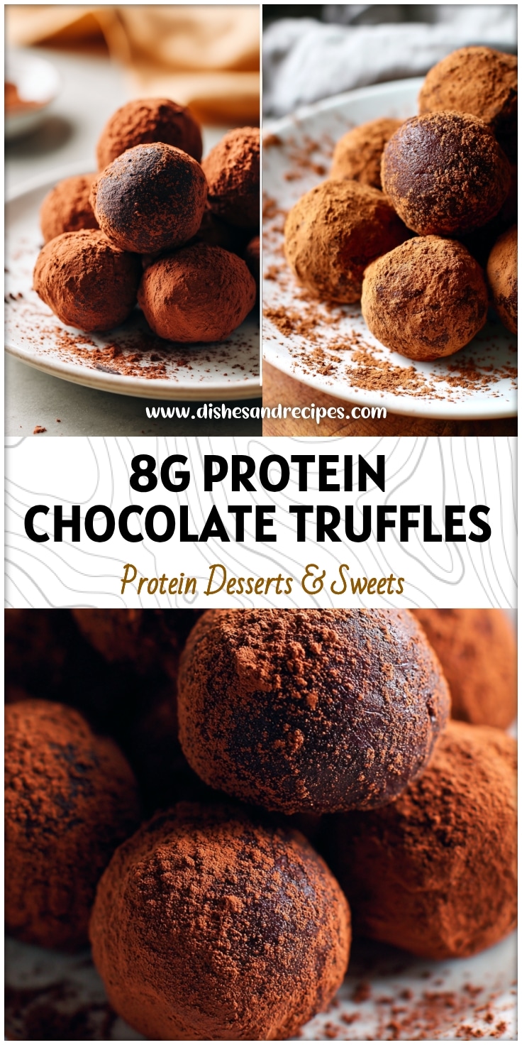 8g Protein Chocolate Truffles