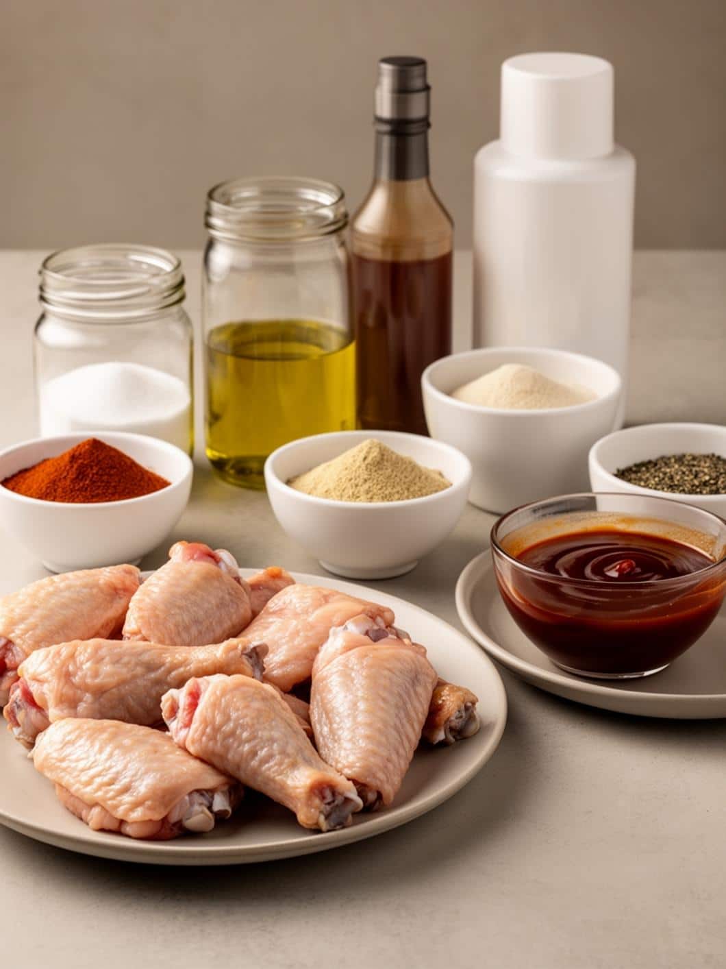 Crispy Air Fryer BBQ Chicken Wings - Easy Recipe