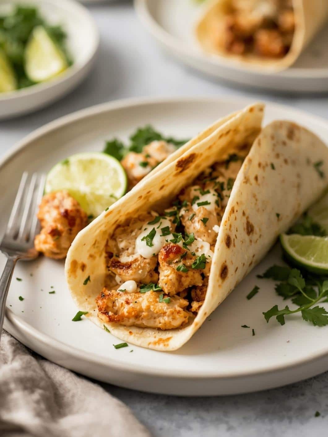 Easy High-Protein Chicken Caesar Wraps for Quick Dinners & Lunches