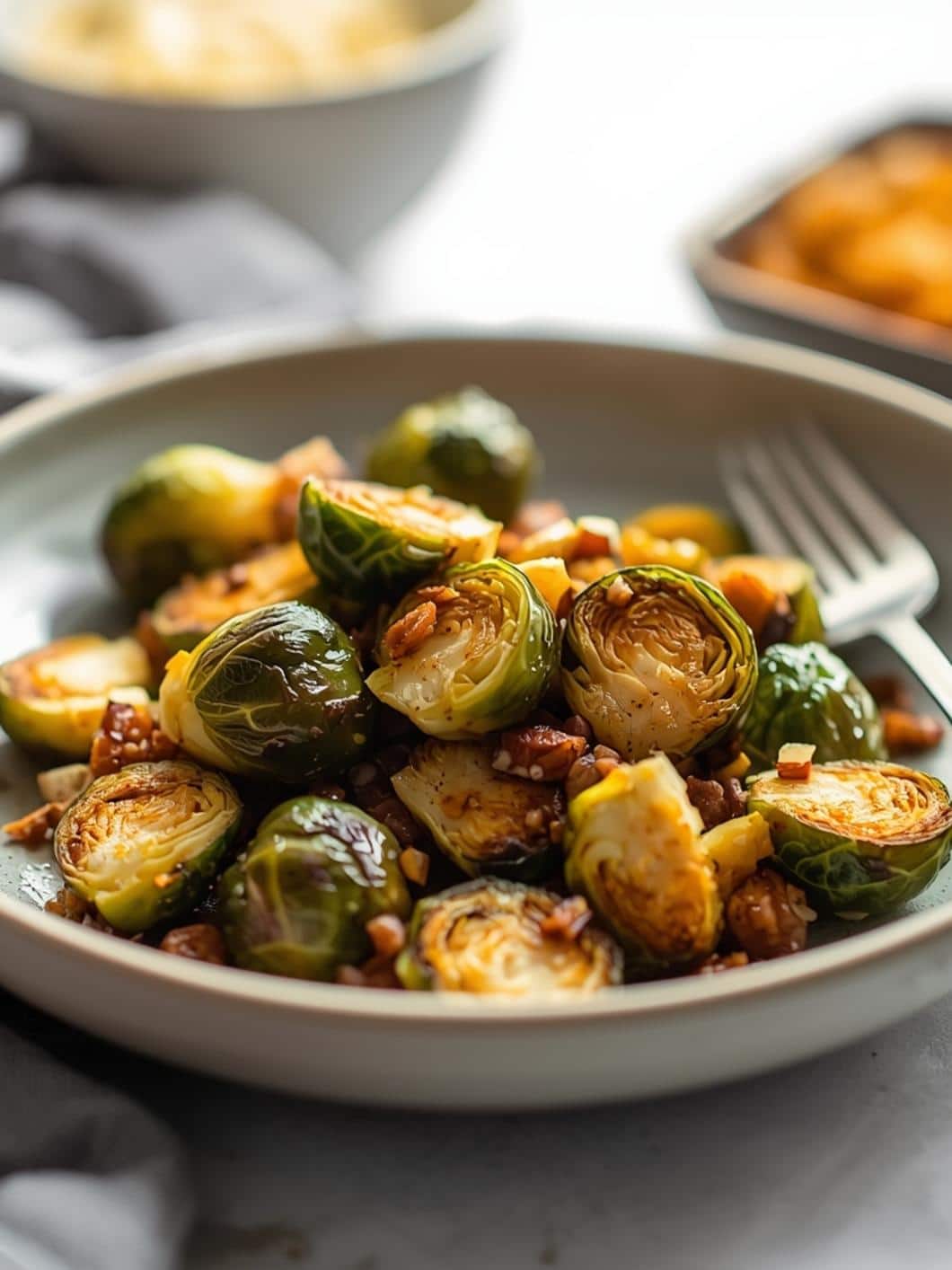Easy Roasted Brussels Sprouts Recipe - Perfect Veggie Side Dish