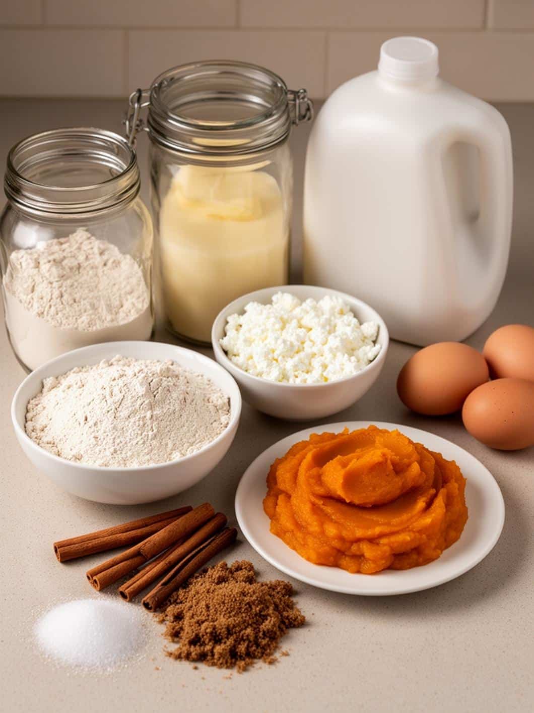 High-Protein Cottage Cheese Pumpkin Bread - Easy & Healthy Breakfast