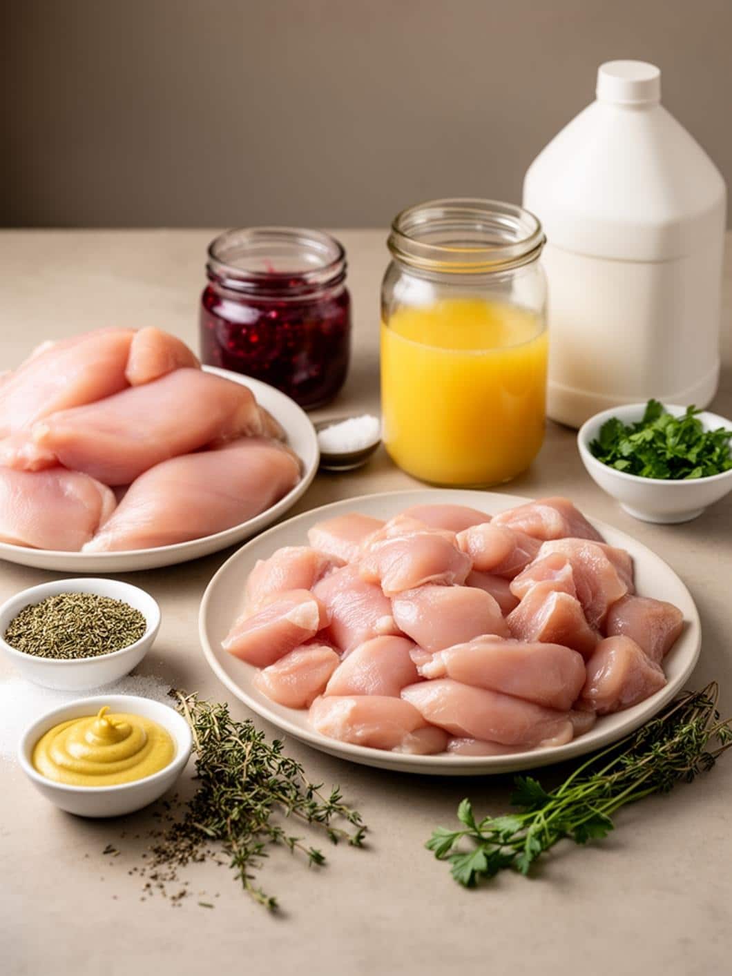 High-Protein Cranberry Chicken Skillet: Easy Dinner Idea