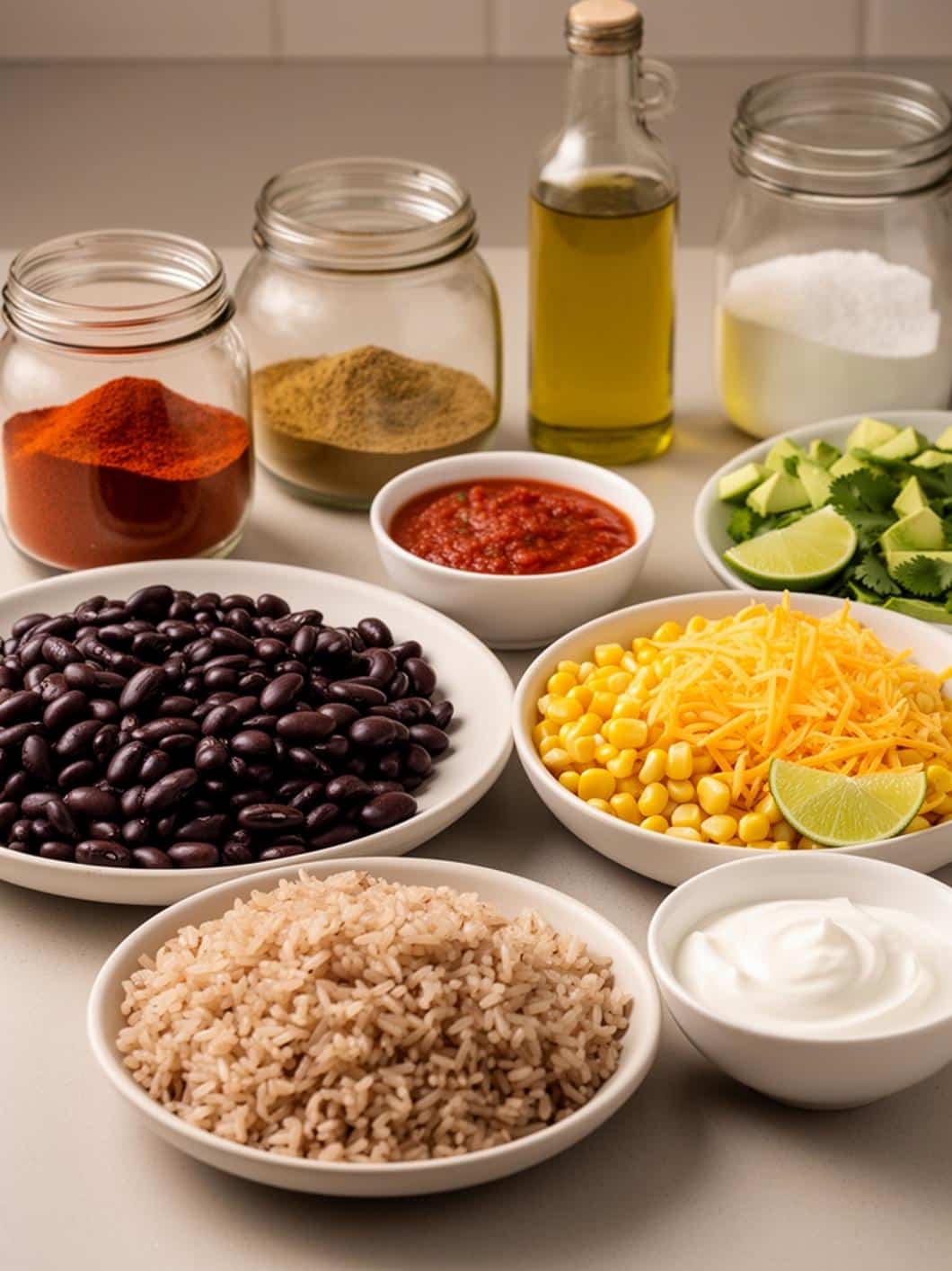 Macro-Friendly Chicken Burrito Bowls for Easy Meal Prep