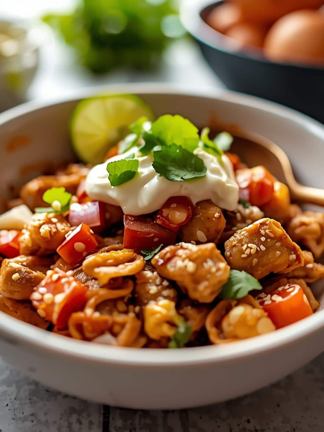 Macro-Friendly Chicken Burrito Bowls for Easy Meal Prep