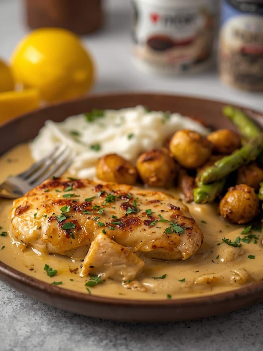 Macro-Friendly Lemon Chicken Meal Prep for Healthy Lunches