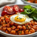 Macro-Friendly Spring Breakfast Plate with Sweet Potato 12 =