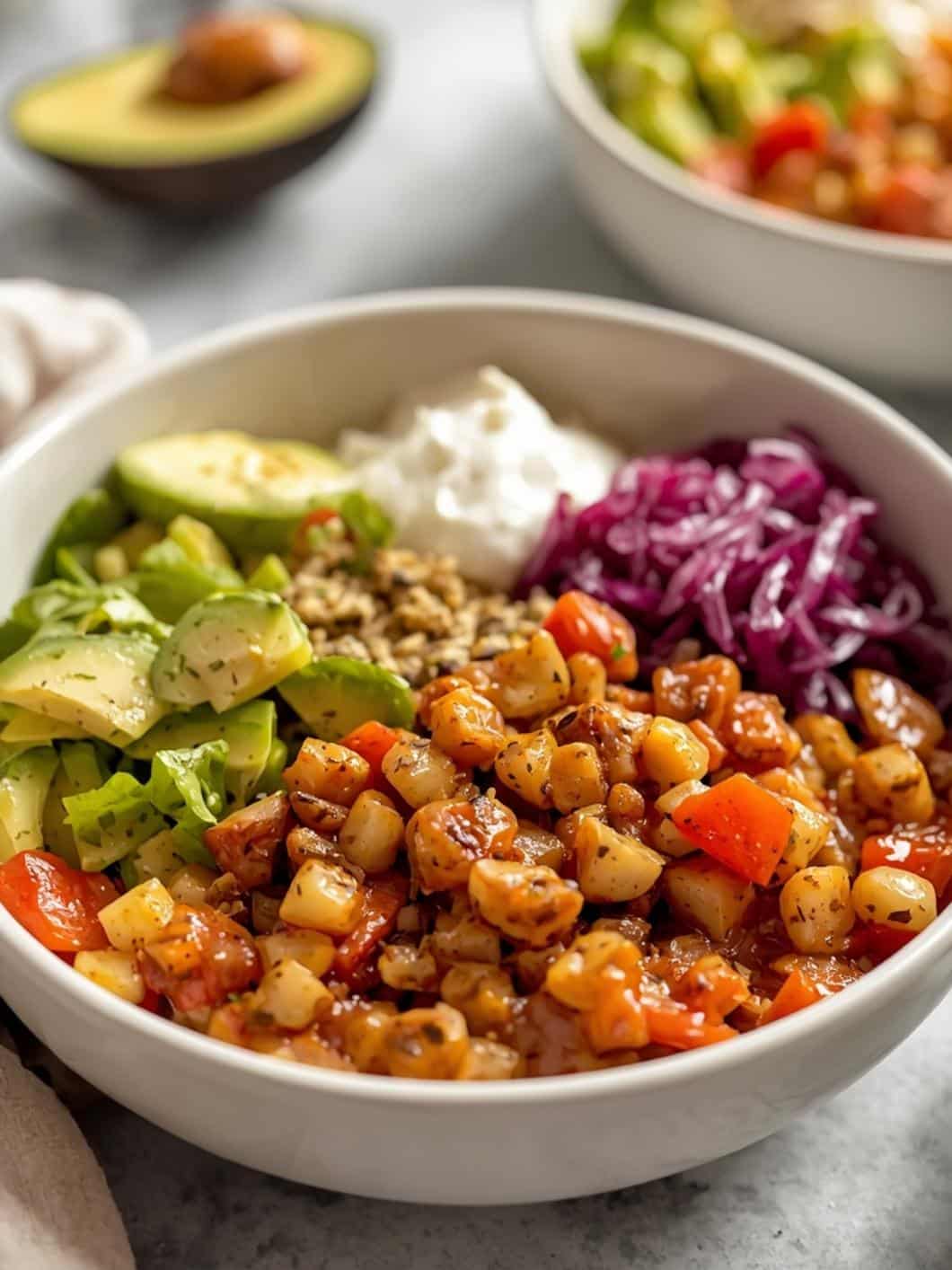 Macro-Friendly Spring Burrito Bowls - Easy Oven Bake Meal Prep 15 Macro-Friendly Spring Burrito Bowls - Easy Oven Bake Meal Prep