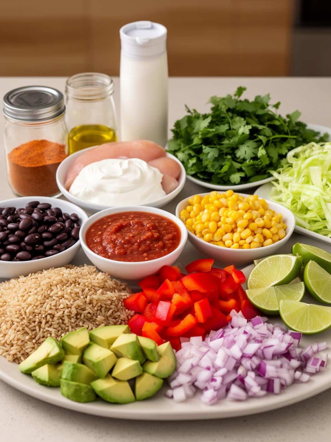 Macro-Friendly Summer Burrito Bowls - Easy & Healthy Family Dinner