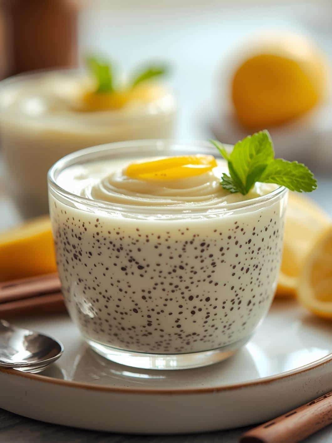 Protein Lemon Chia Pudding: Light & Refreshing Chia Seed Dessert