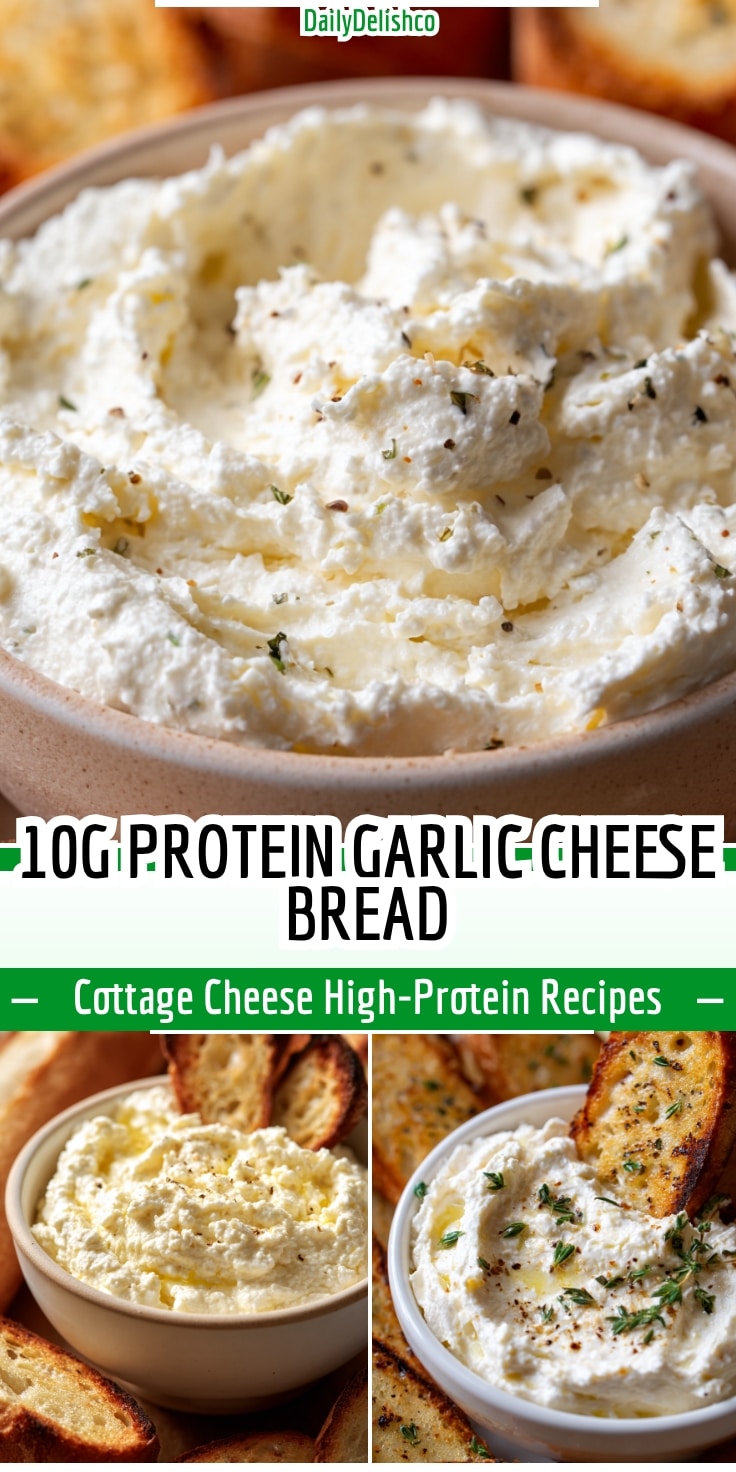 10g Protein Garlic Cheese Bread
