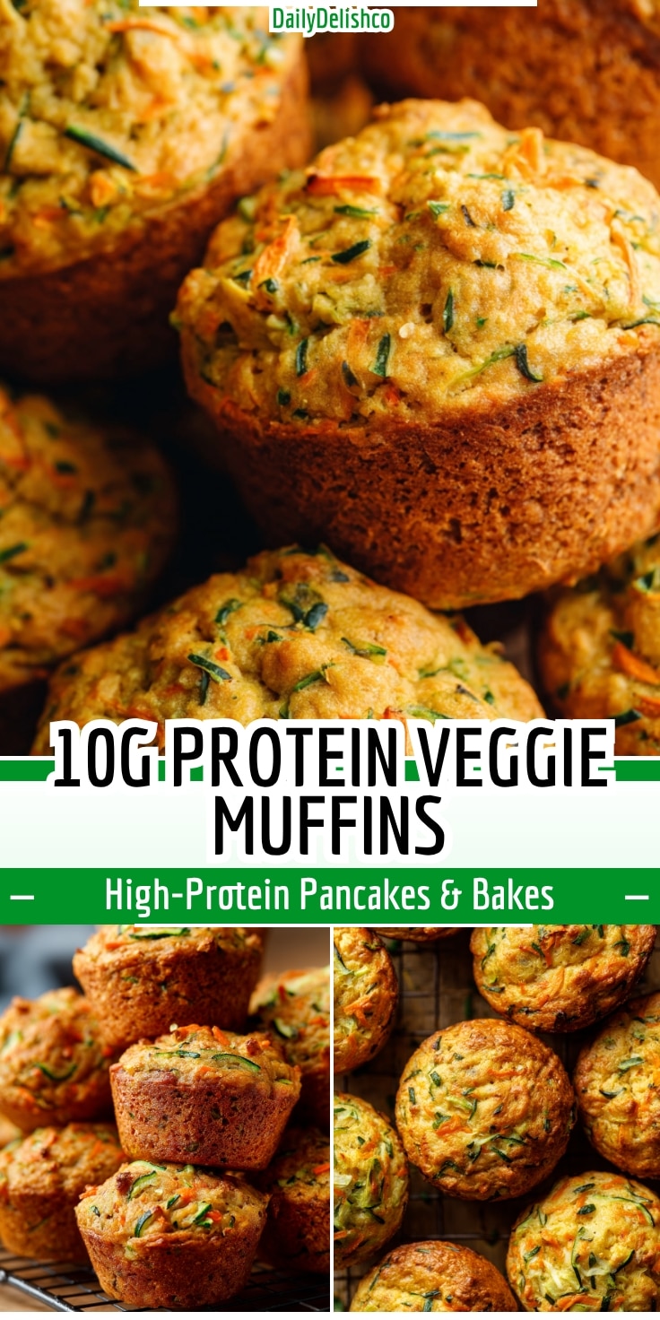 10g Protein Veggie Muffins