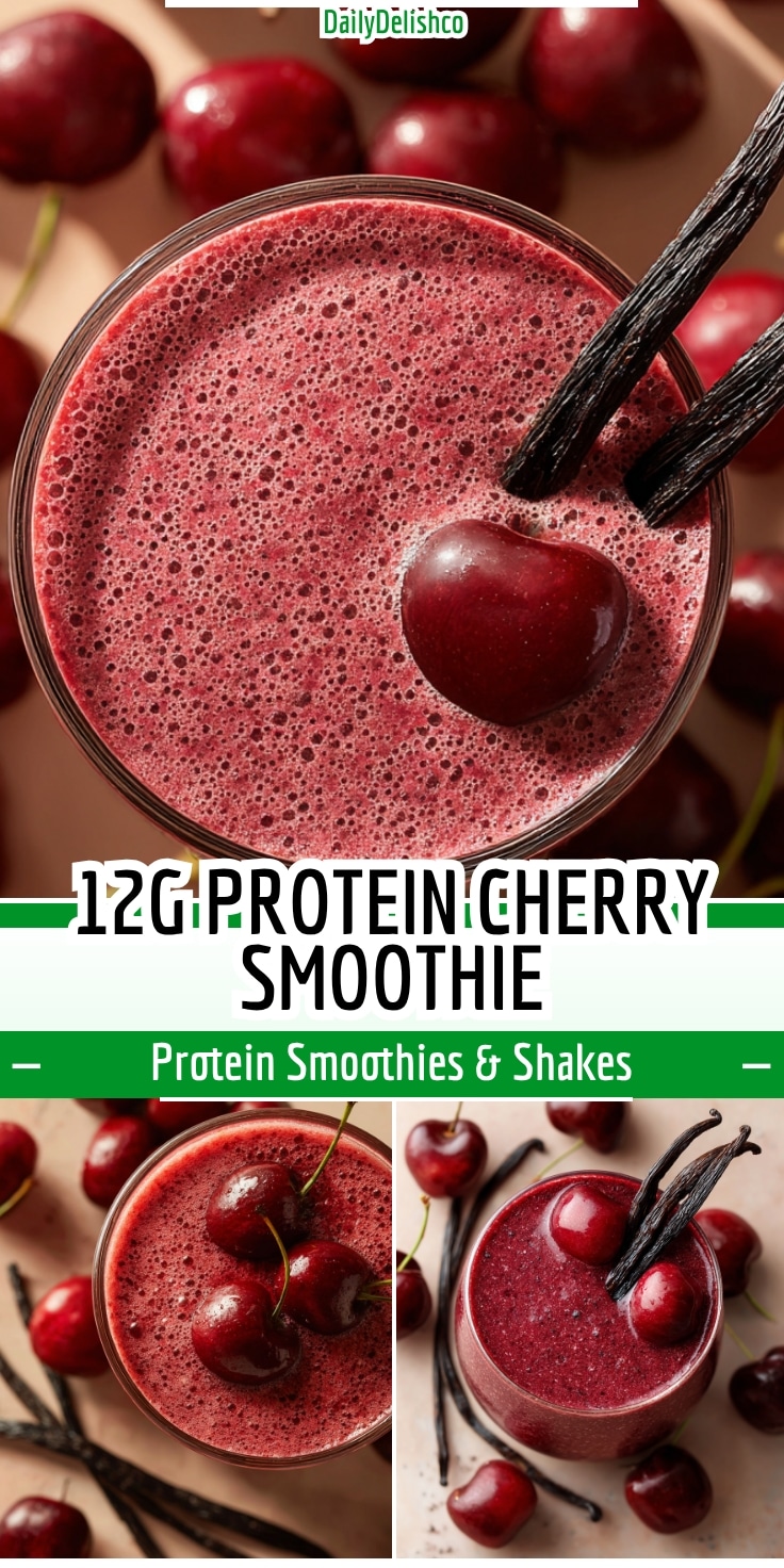 12g Protein Cherry Smoothie