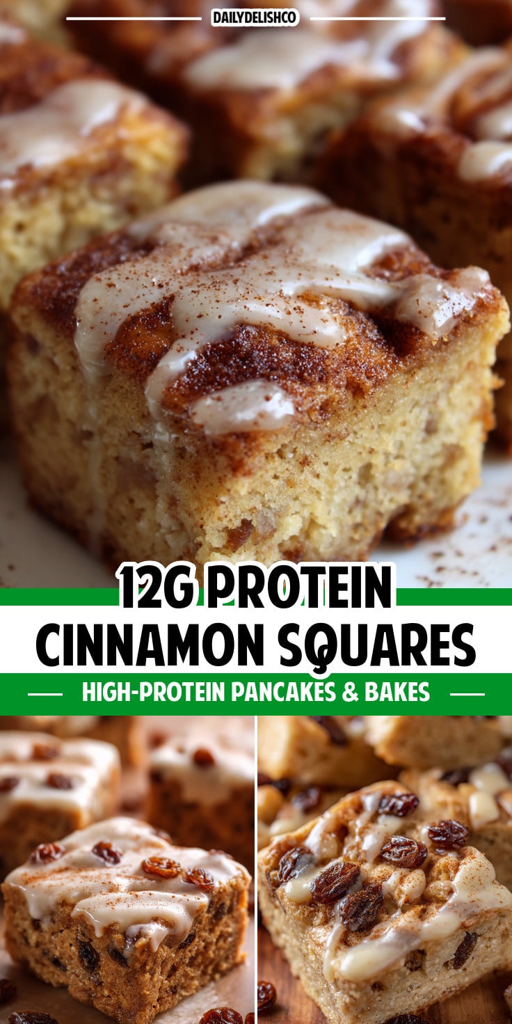 12g Protein Cinnamon Squares