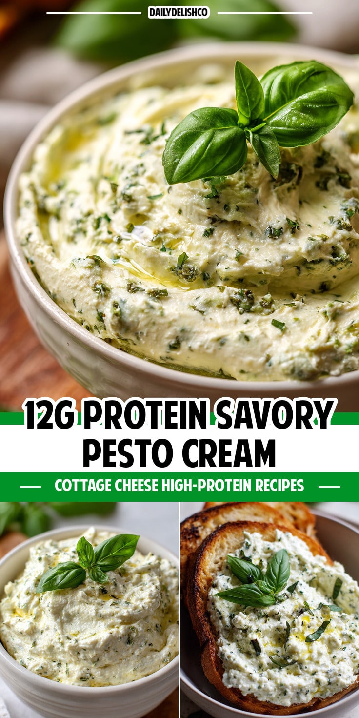 12g Protein Savory Pesto Cream