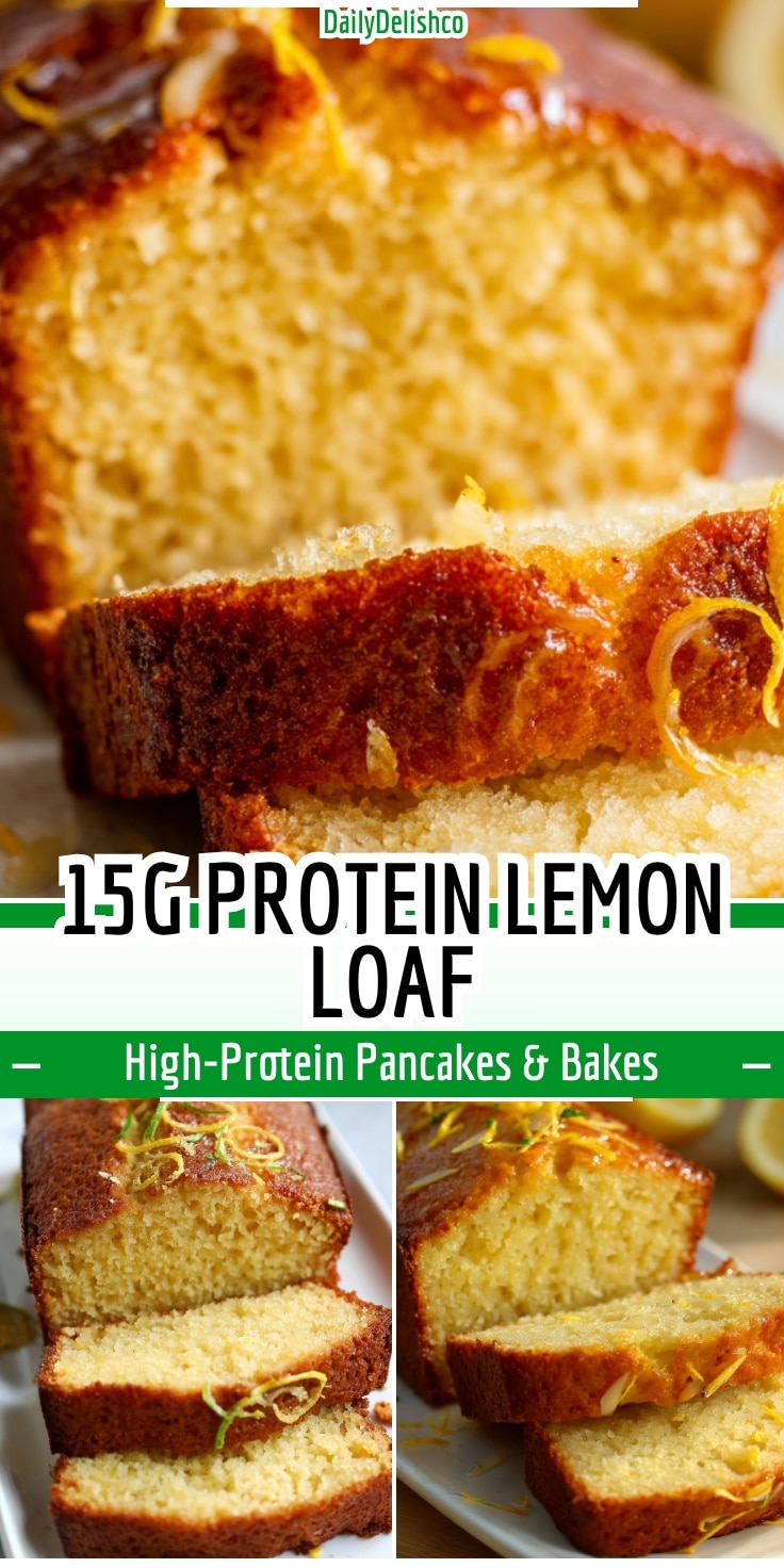 15g Protein Lemon Loaf