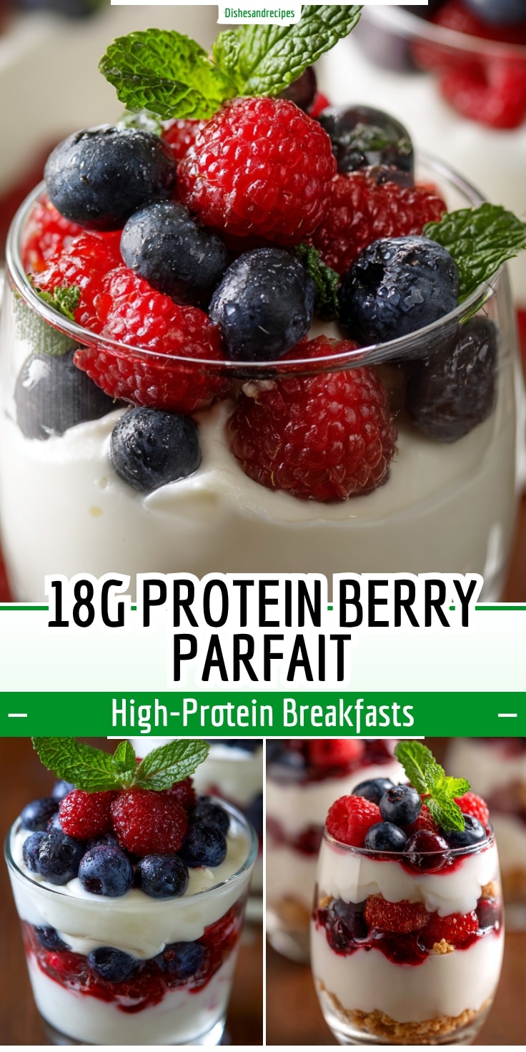 18g Protein Berry Parfait