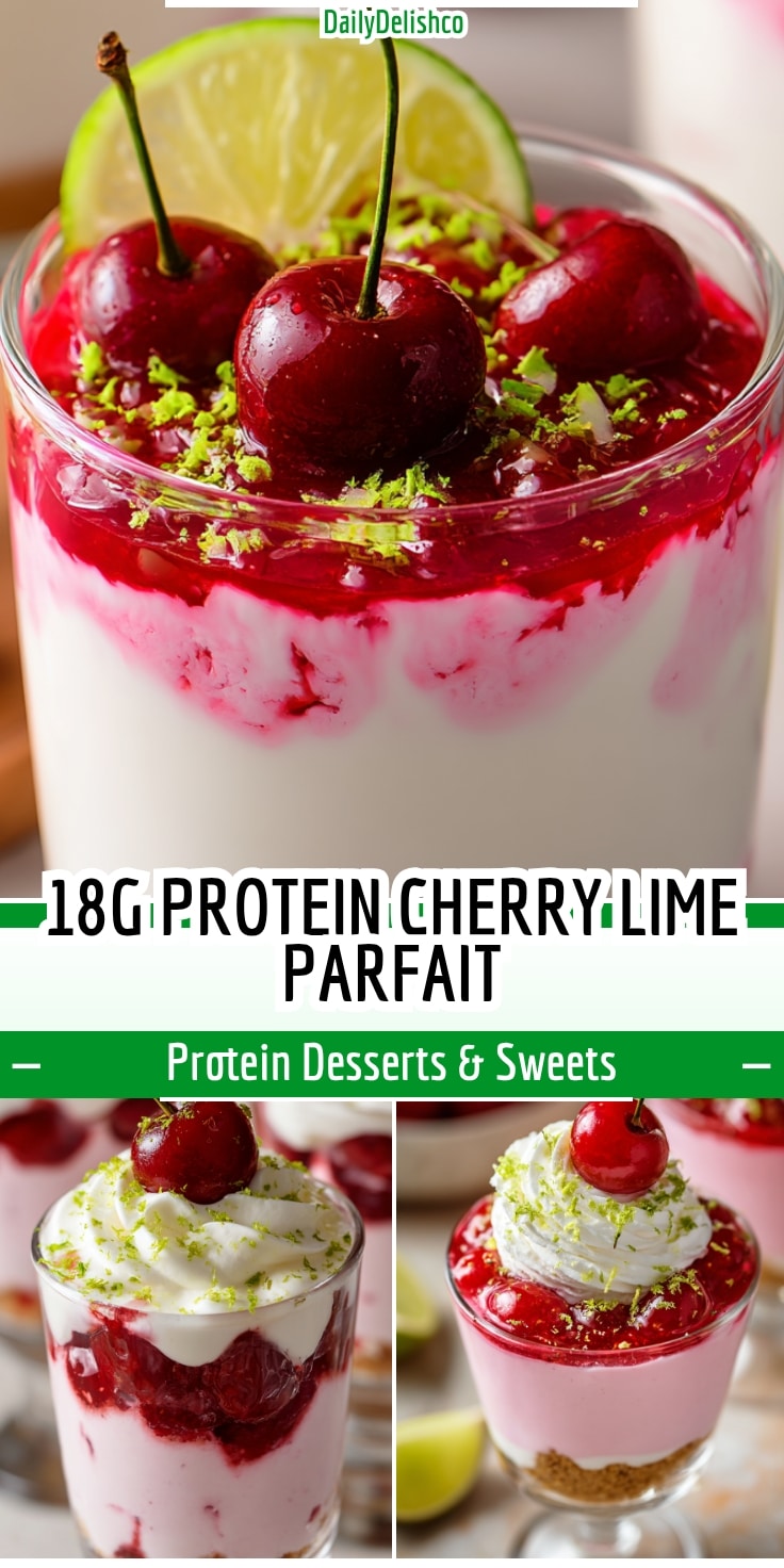 18g Protein Cherry Lime Parfait