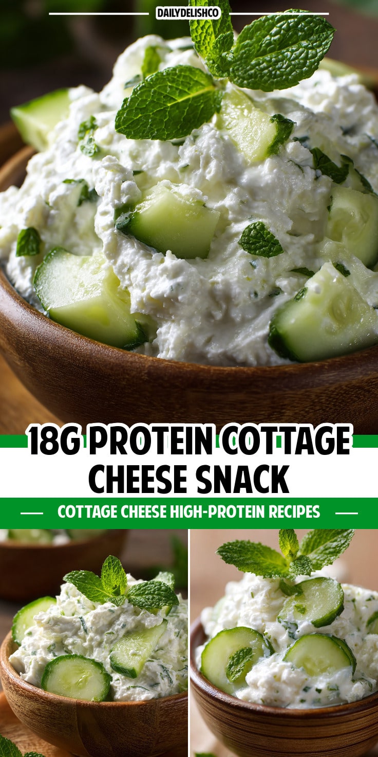 18g Protein Cottage Cheese Snack