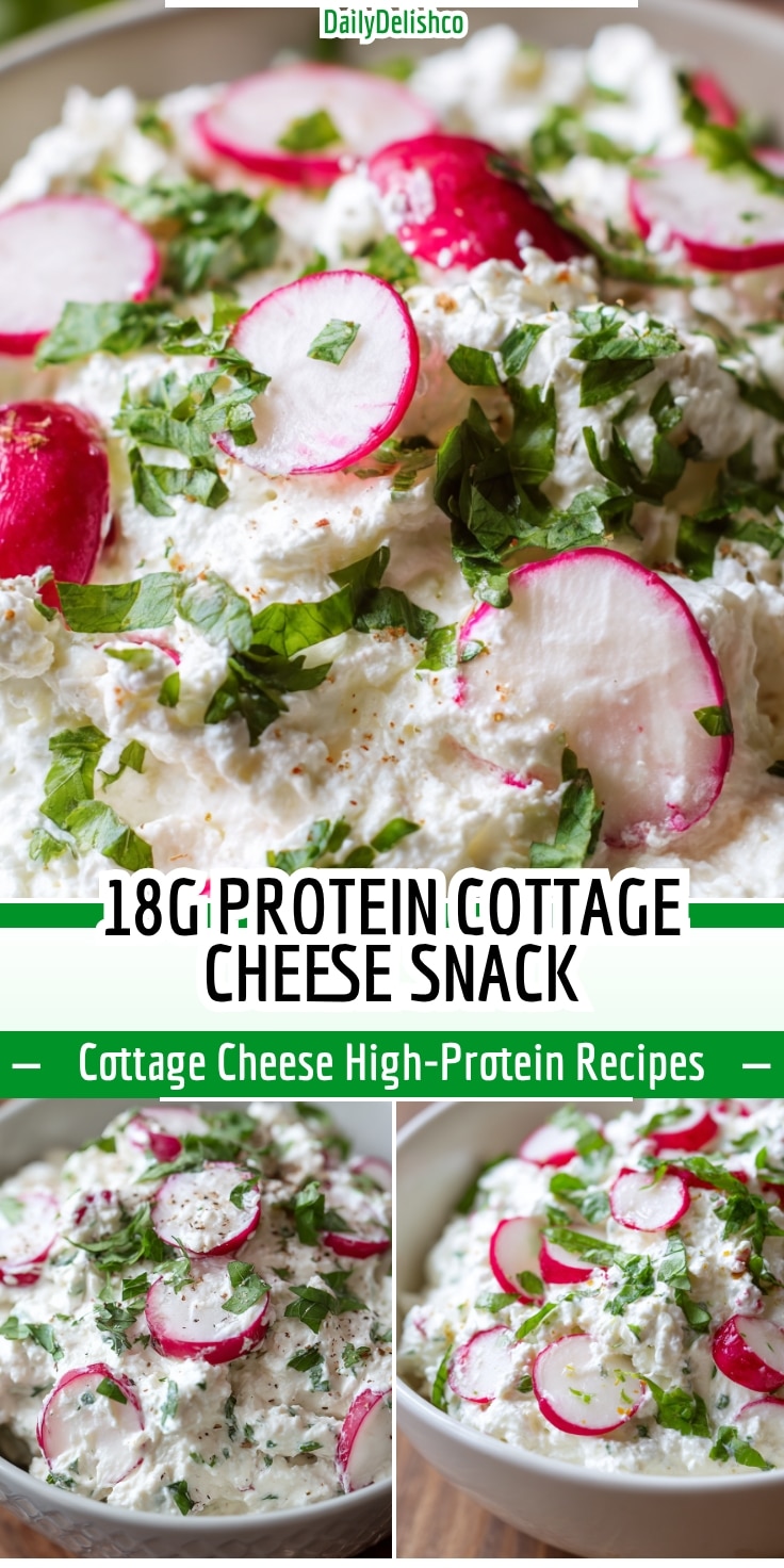 18g Protein Cottage Cheese Snack