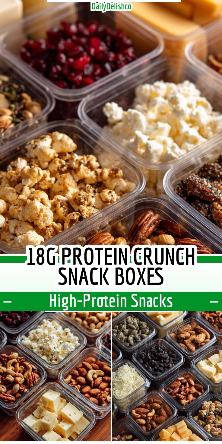 18g Protein Crunch Snack Boxes
