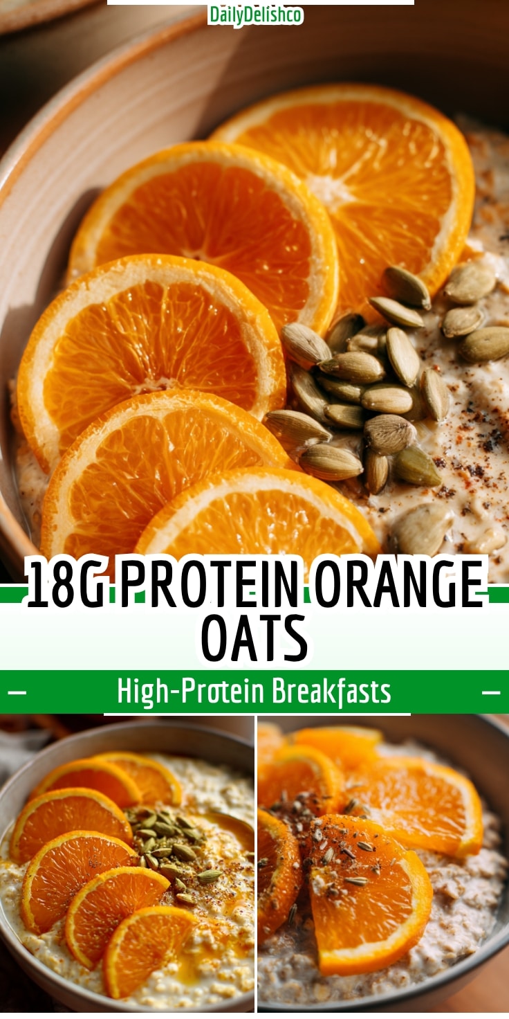 18g Protein Orange Oats