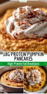 18g Protein Pumpkin Pancakes