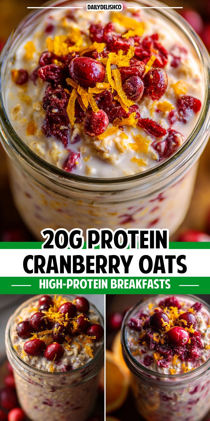 20g Protein Cranberry Oats