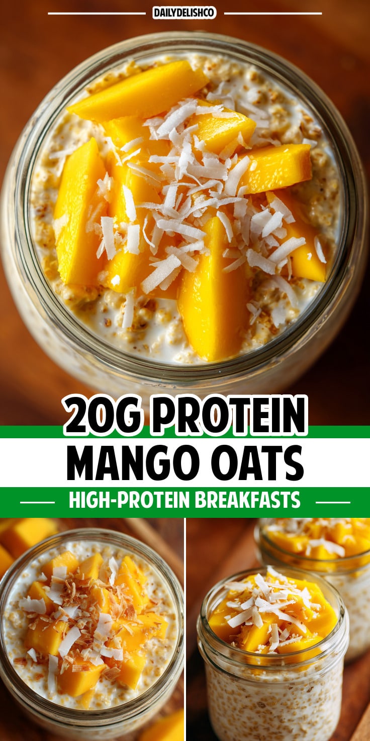 20g Protein Mango Oats