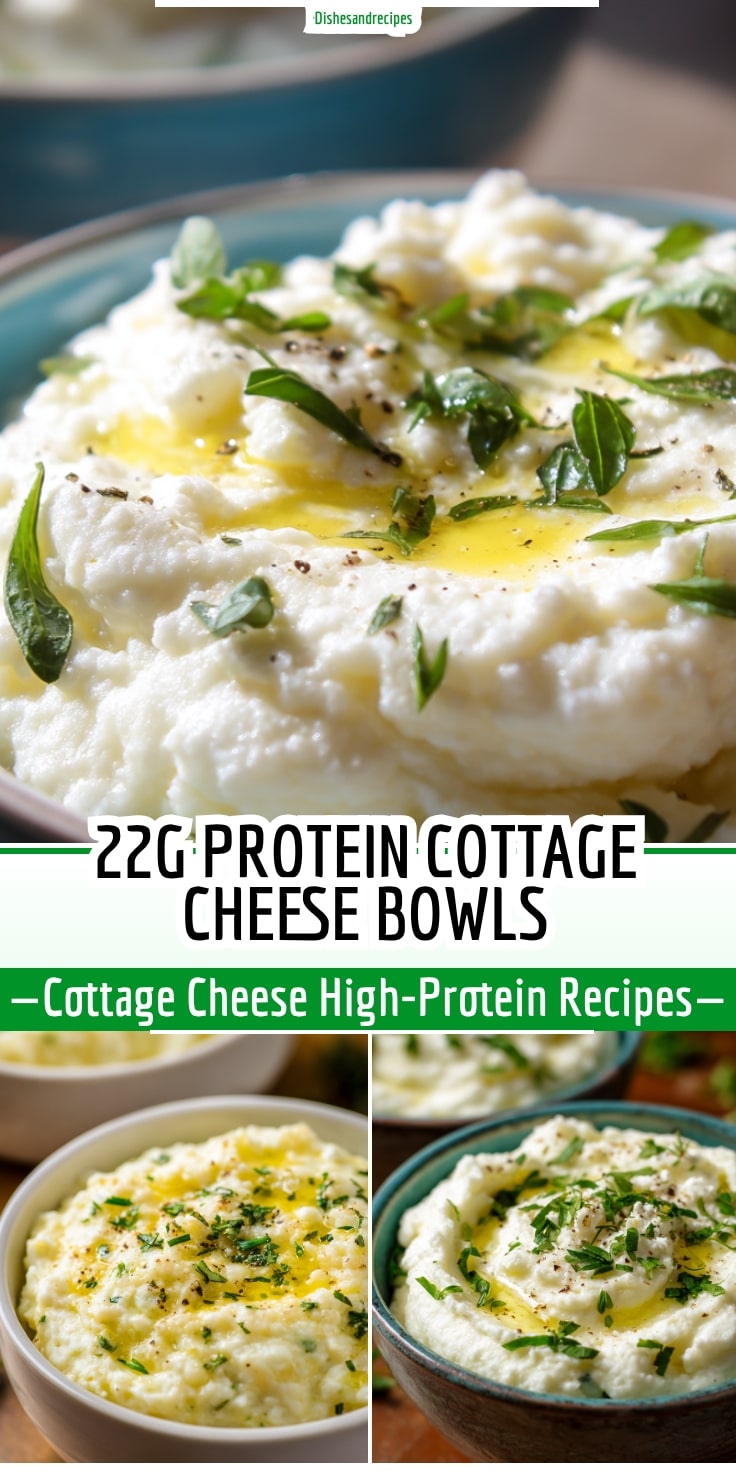 22g Protein Cottage Cheese Bowls